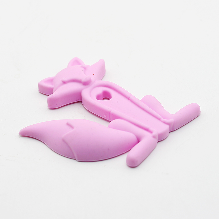 可蒸汽消毒硅膠牙膠狐貍造型咬咬膠 可蒸汽消毒硅膠牙膠狐貍造型咬咬膠