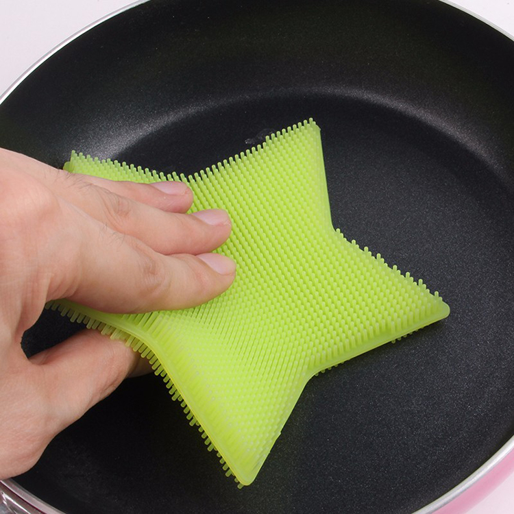 雙面硅膠洗碗廚具刷-硅膠制品定制 雙面硅膠洗碗廚具刷-硅膠制品定制