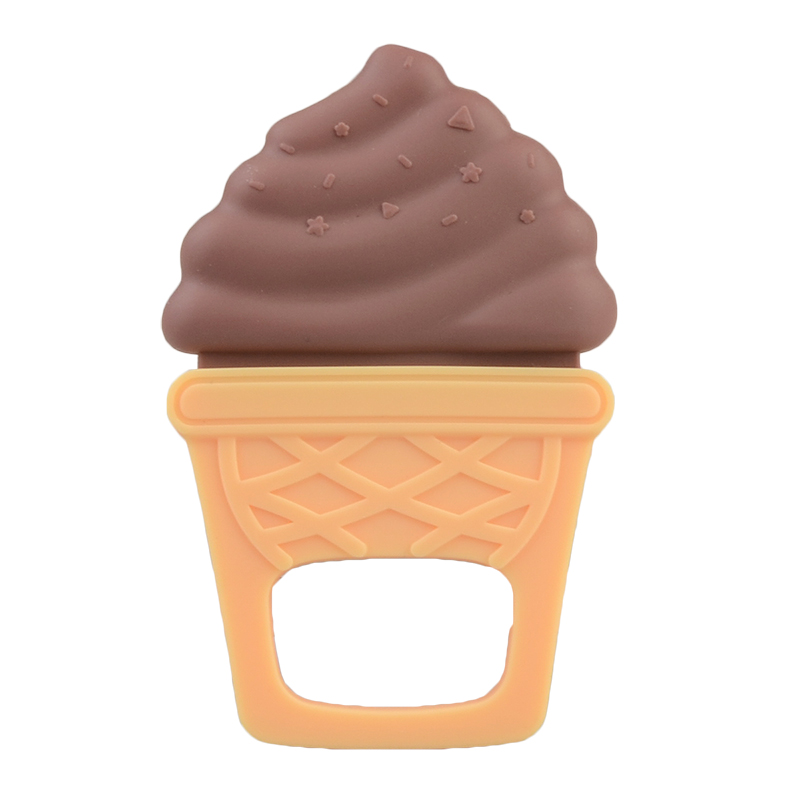 嬰幼兒牙膠益智冰激凌硅膠磨牙玩具 嬰幼兒牙膠益智冰激凌硅膠磨牙玩具