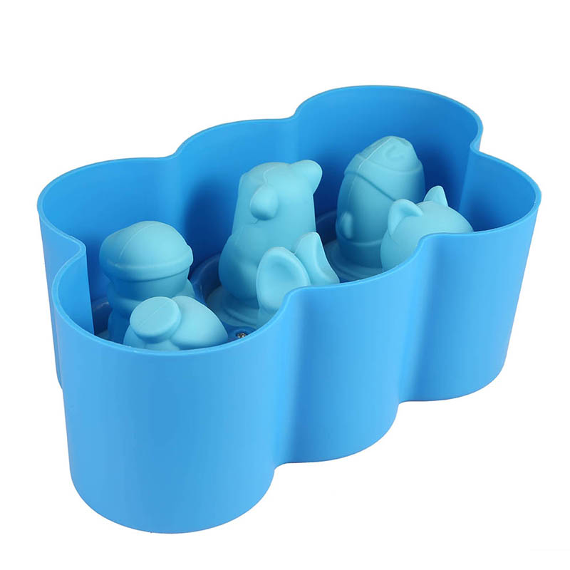 海洋魚(yú)冰格硅膠冰格硅膠廚具