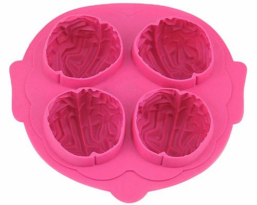 優質硅膠冰格模具，核桃模型冰盒-硅膠廚具