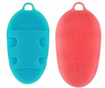 隔熱硅膠廚具刷，手套式廚房清洗刷_硅膠刷