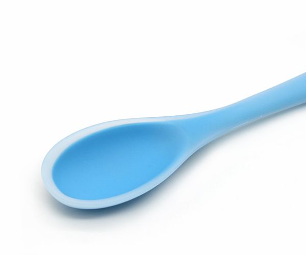 嬰兒軟硅膠勺子，寶寶用硅膠飯勺