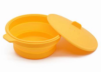 帶蓋硅膠碗 帶蓋硅膠碗