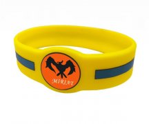 節日紀念硅膠手腕帶_個性學生硅膠手環